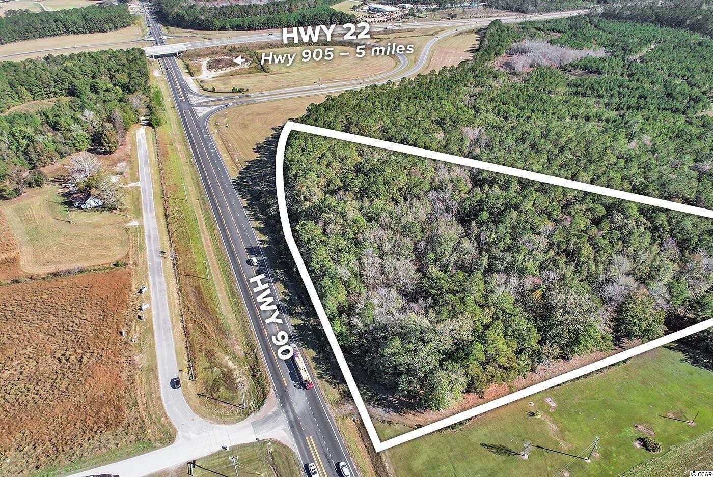 12.5 Acres of Land for Sale in Conway, South Carolina