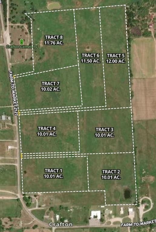 11.5 Acres of Land for Sale in Chico, Texas