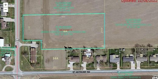 3.3 Acres of Residential Land for Sale in Celina, Ohio