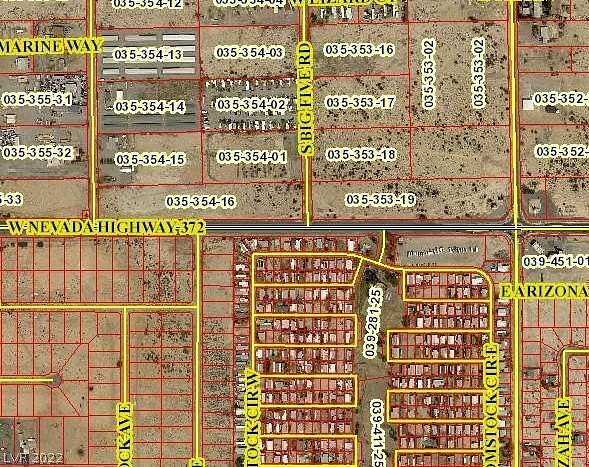 6.6 Acres of Commercial Land for Sale in Pahrump, Nevada
