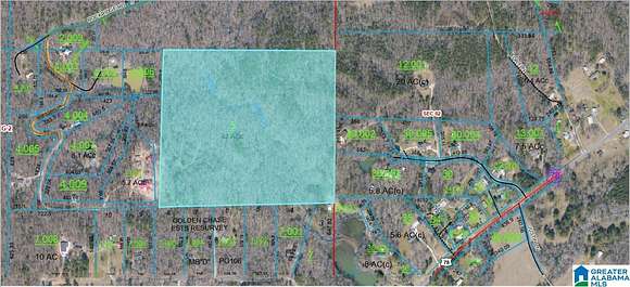 40.6 Acres of Land for Sale in Pell City, Alabama