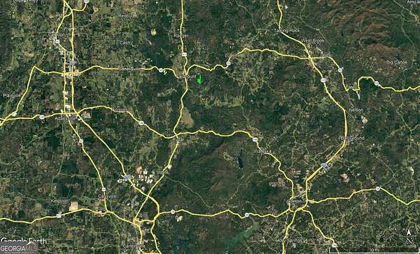 120 Acres of Recreational Land for Sale in Fairmount, Georgia
