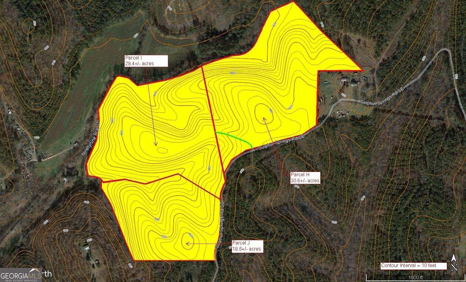 30.6 Acres of Land for Sale in Fairmount, Georgia