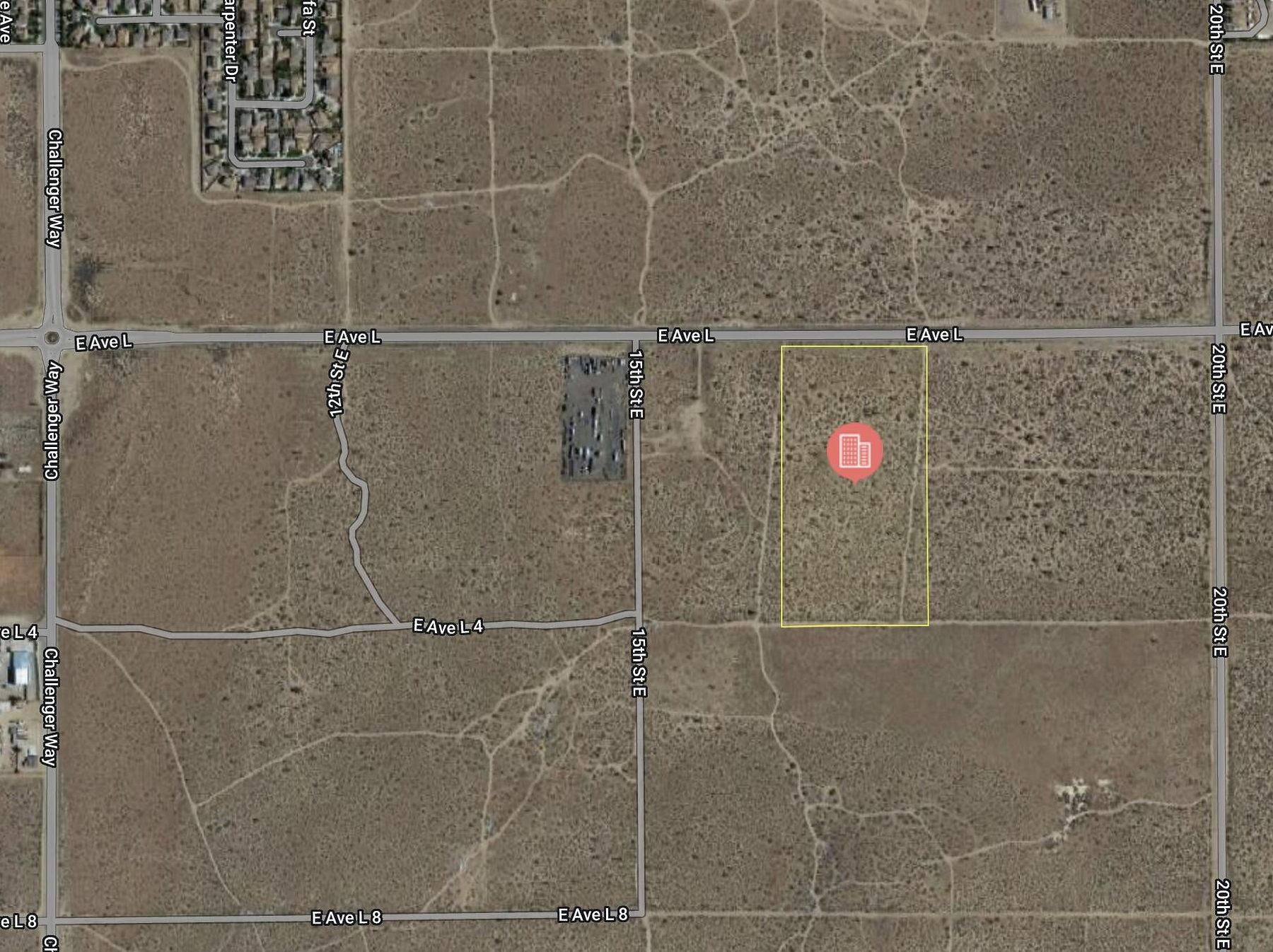 19.2 Acres of Commercial Land for Sale in Palmdale, California
