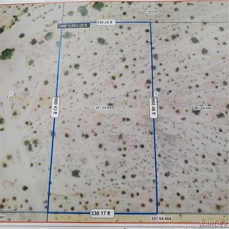 5 Acres of Land for Sale in Yucca, Arizona