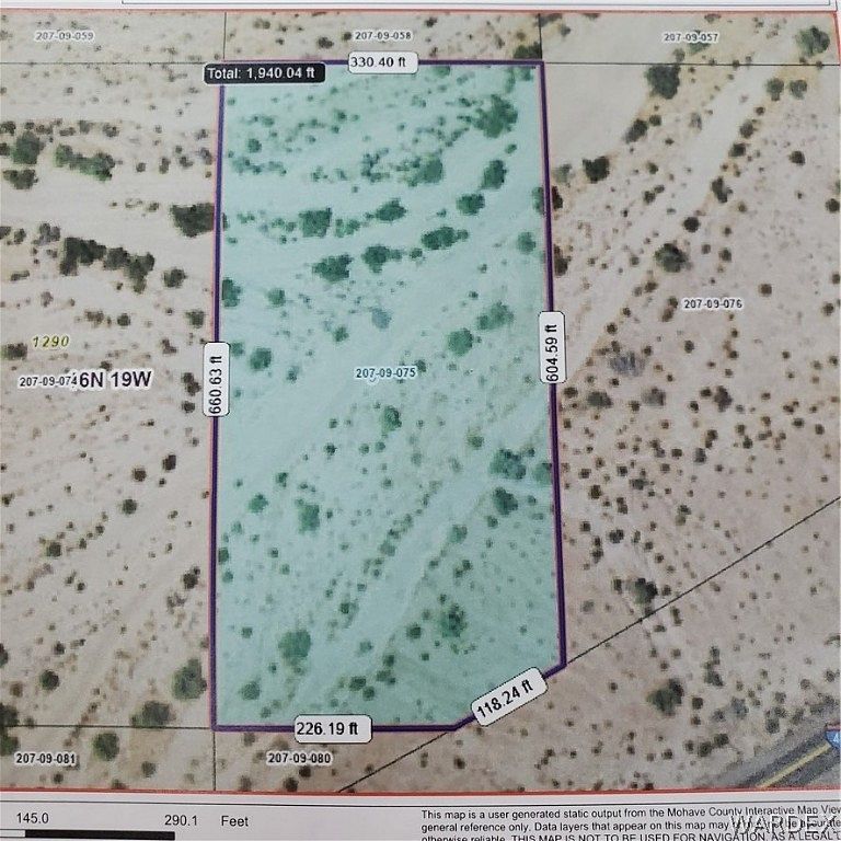 4.9 Acres of Land for Sale in Yucca, Arizona