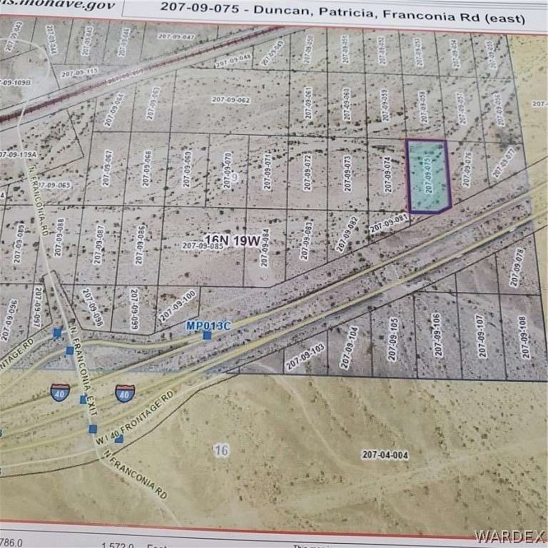 4.9 Acres of Land for Sale in Yucca, Arizona