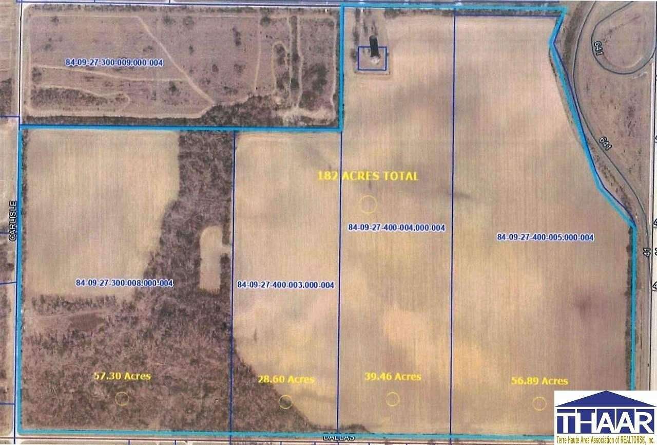 182 Acres of Land for Sale in Terre Haute, Indiana