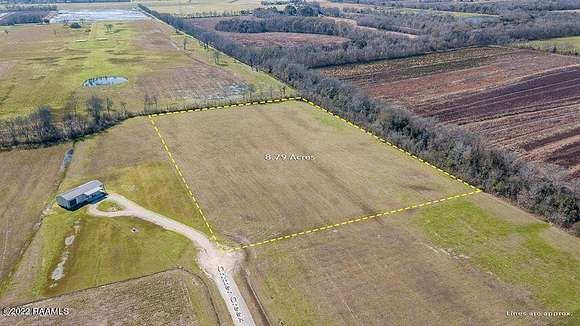8.8 Acres of Land for Sale in Opelousas, Louisiana