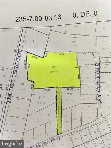4.3 Acres of Residential Land for Sale in Milton, Delaware