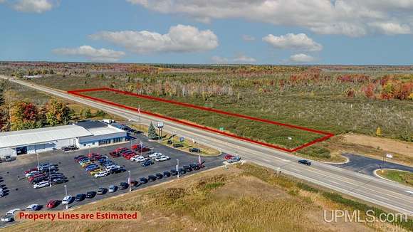 6.24 Acres of Commercial Land for Sale in Escanaba, Michigan