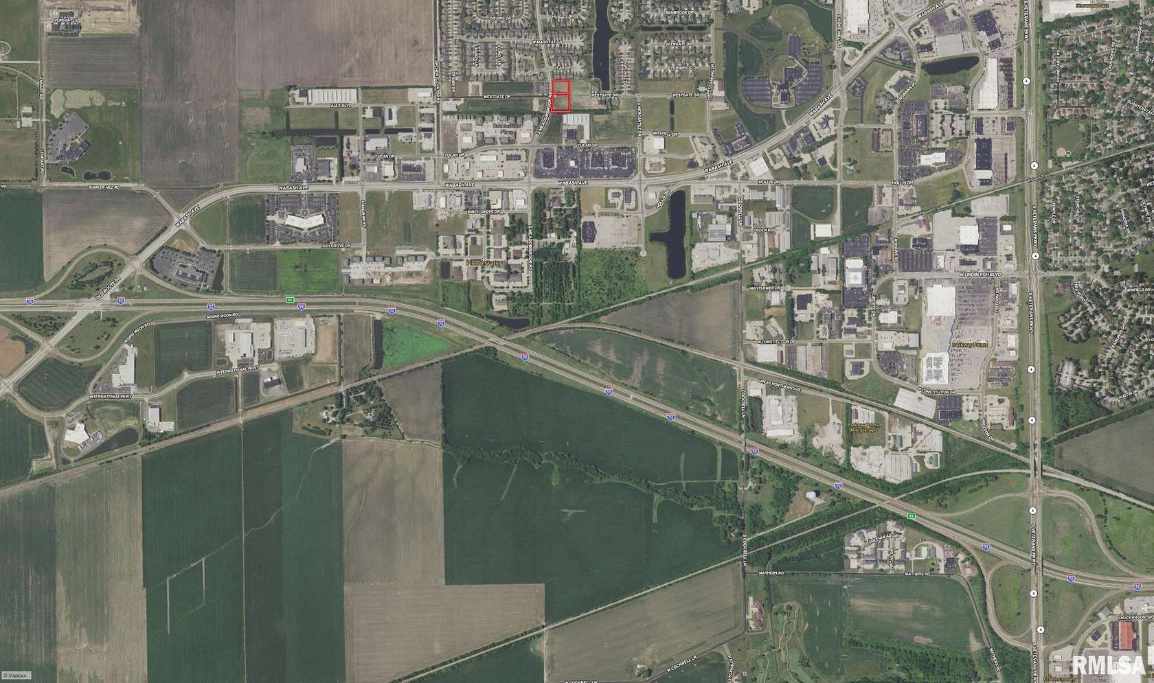 0.83 Acres of Commercial Land for Sale in Springfield, Illinois