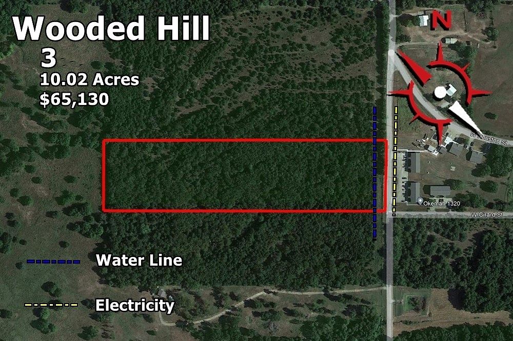 10 Acres of Mixed-Use Land for Sale in Okemah, Oklahoma
