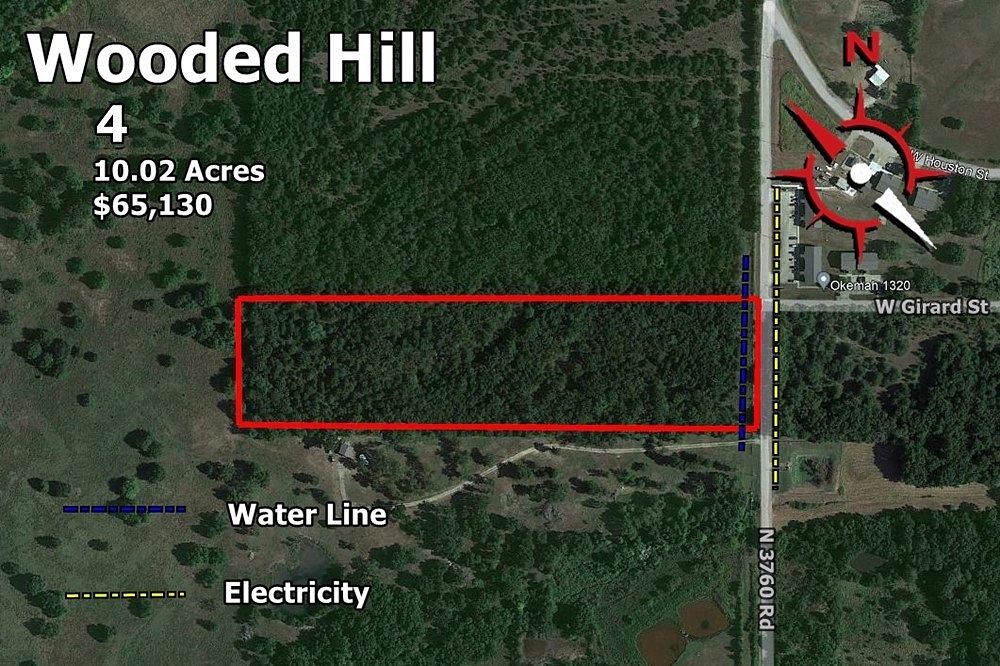 10 Acres of Mixed-Use Land for Sale in Okemah, Oklahoma