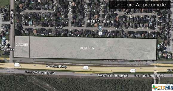 2 Acres of Commercial Land for Sale in Victoria, Texas