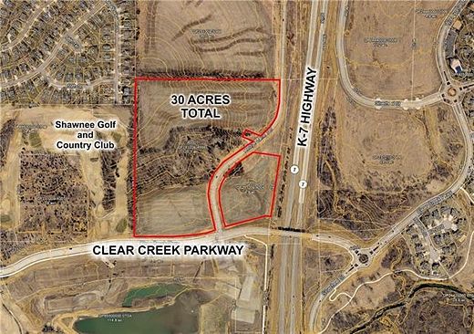 30 Acres of Commercial Land for Sale in Shawnee, Kansas