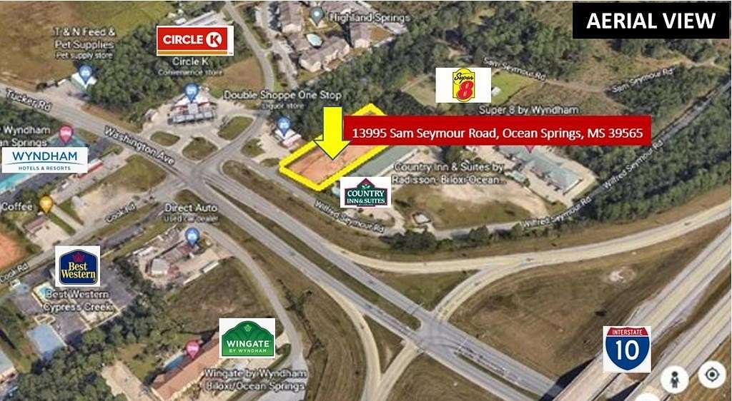1.29 Acres of Mixed-Use Land for Sale in Ocean Springs, Mississippi