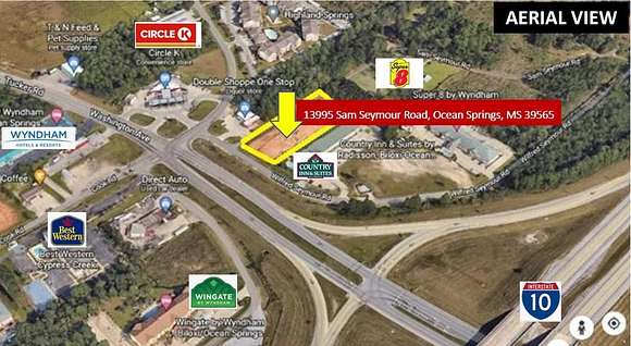 1.3 Acres of Mixed-Use Land for Sale in Ocean Springs, Mississippi
