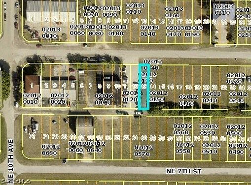 0.072 Acres of Commercial Land for Sale in Cape Coral, Florida