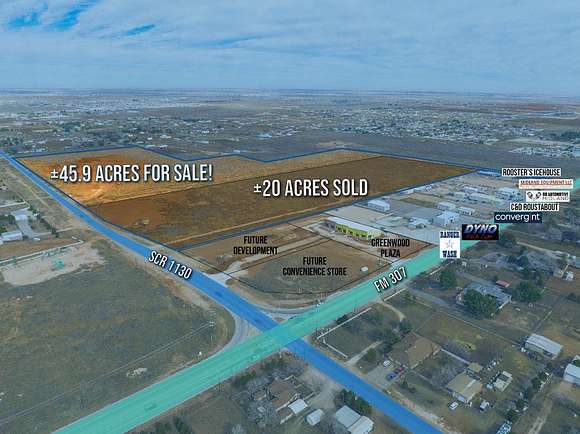 56.1 Acres of Land for Sale in Midland, Texas
