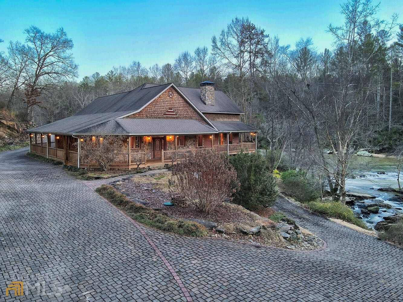 16.6 Acres of Recreational Land with Home for Sale in Demorest, Georgia