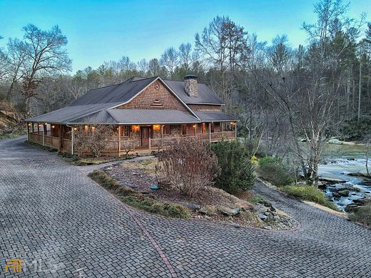 16.6 Acres of Recreational Land with Home for Sale in Demorest, Georgia