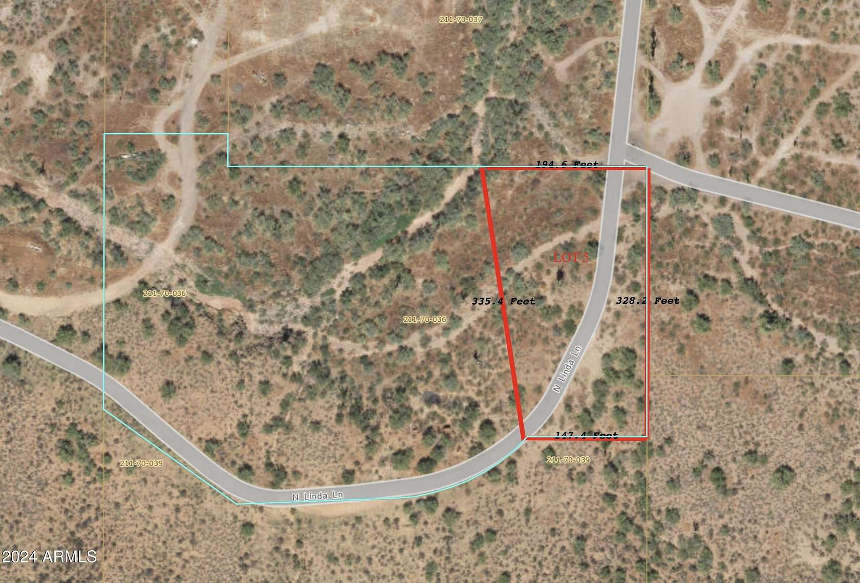 1.28 Acres of Residential Land for Sale in New River, Arizona