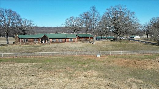 216 Acres of Land with Home for Sale in Sallisaw, Oklahoma