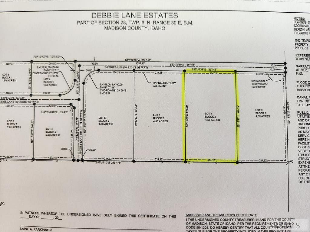 4.6 Acres of Residential Land for Sale in Rexburg, Idaho