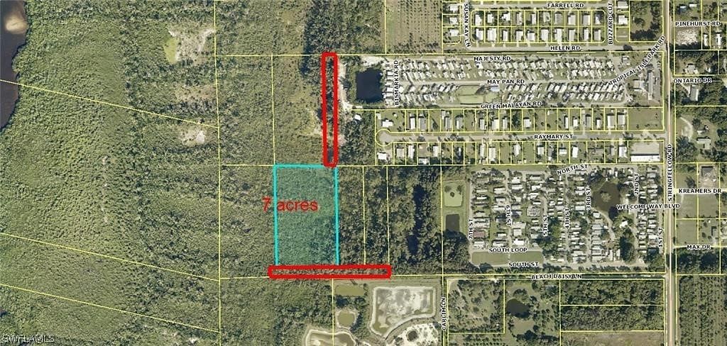 4.9 Acres of Land for Sale in Bokeelia, Florida
