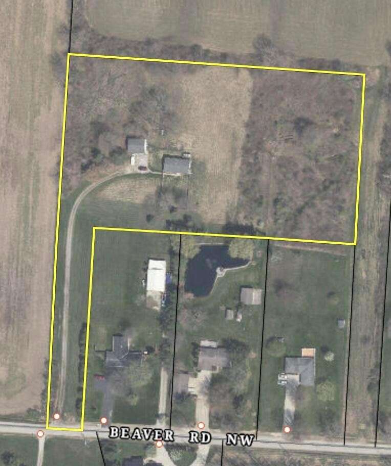 4.9 Acres of Residential Land with Home for Sale in Johnstown, Ohio
