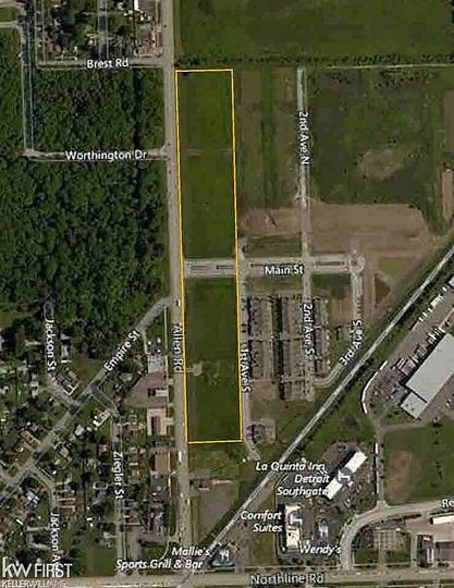 4.7 Acres of Commercial Land for Sale in Southgate, Michigan