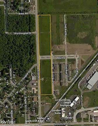 4.72 Acres of Commercial Land for Sale in Southgate, Michigan