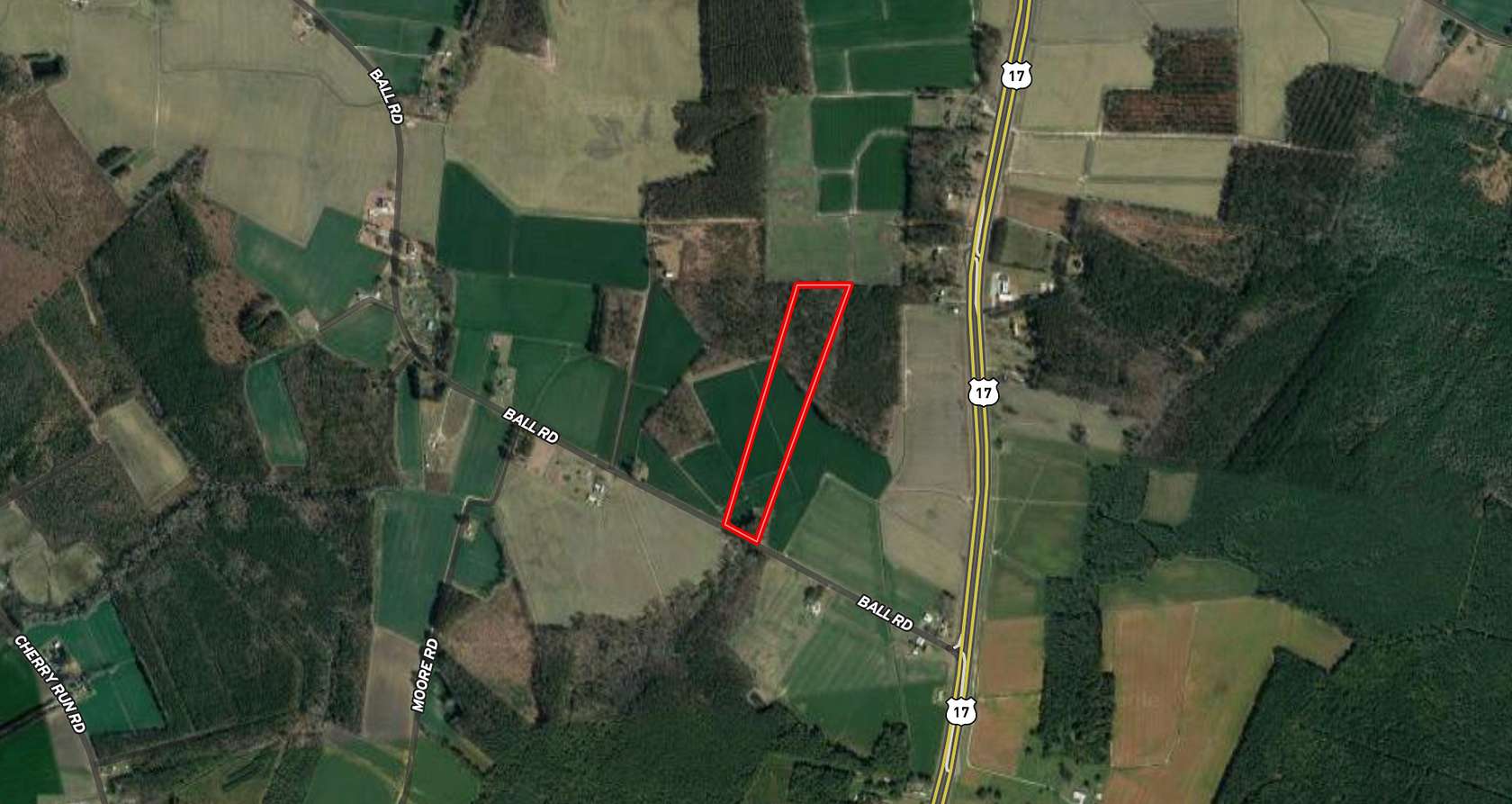 14.7 Acres of Land for Sale in Washington, North Carolina