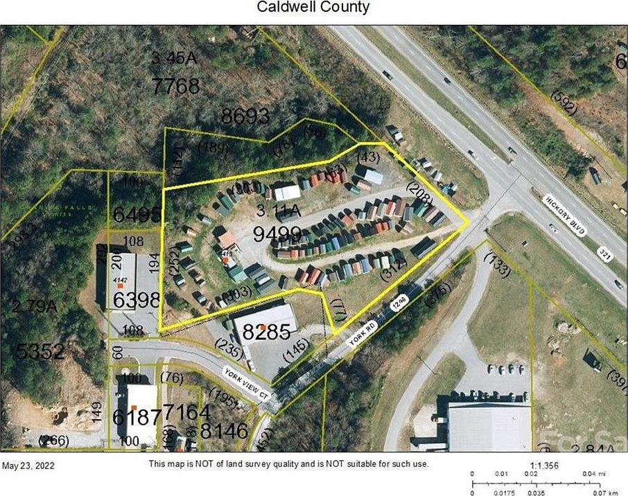 3.1 Acres of Mixed-Use Land for Sale in Granite Falls, North Carolina