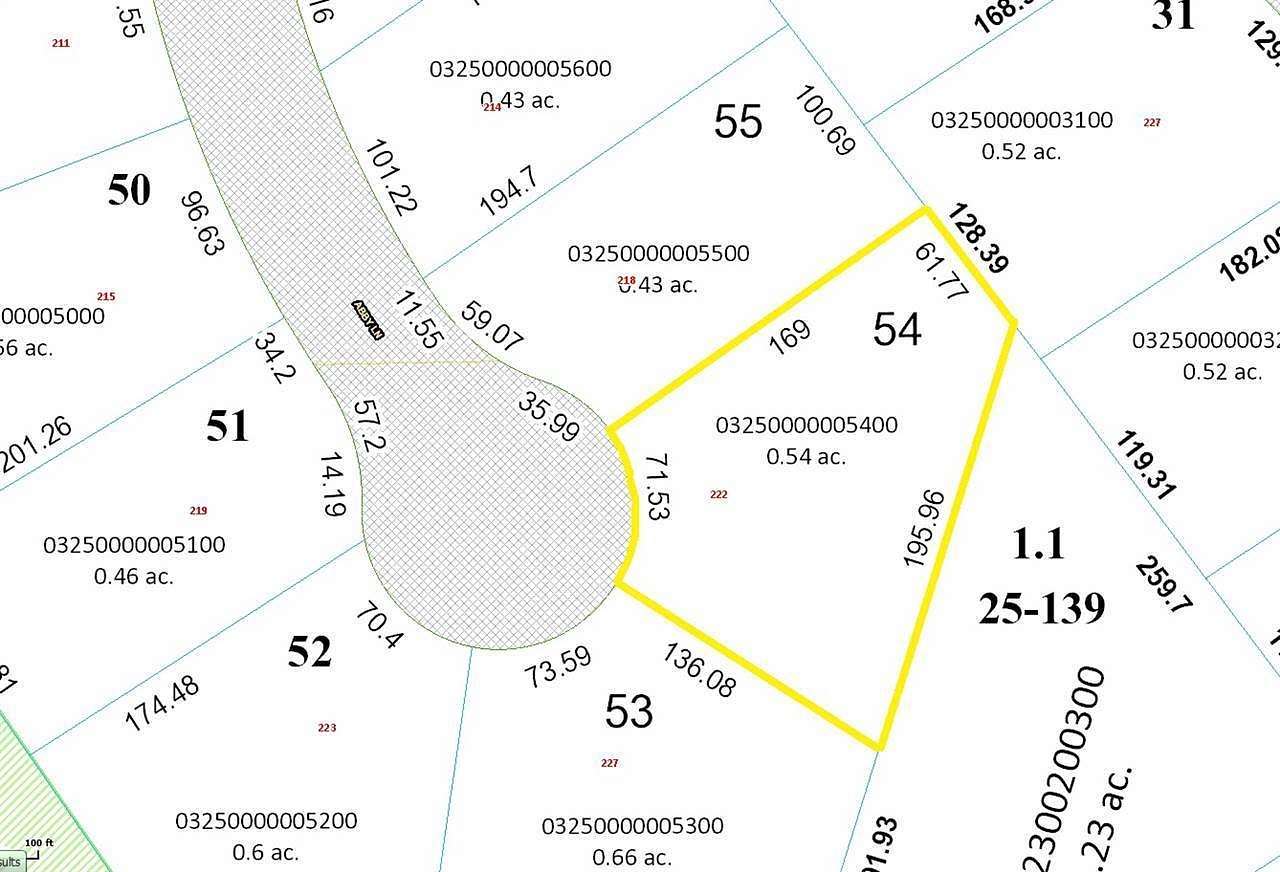 0.54 Acres of Land for Sale in Francis Creek, Wisconsin