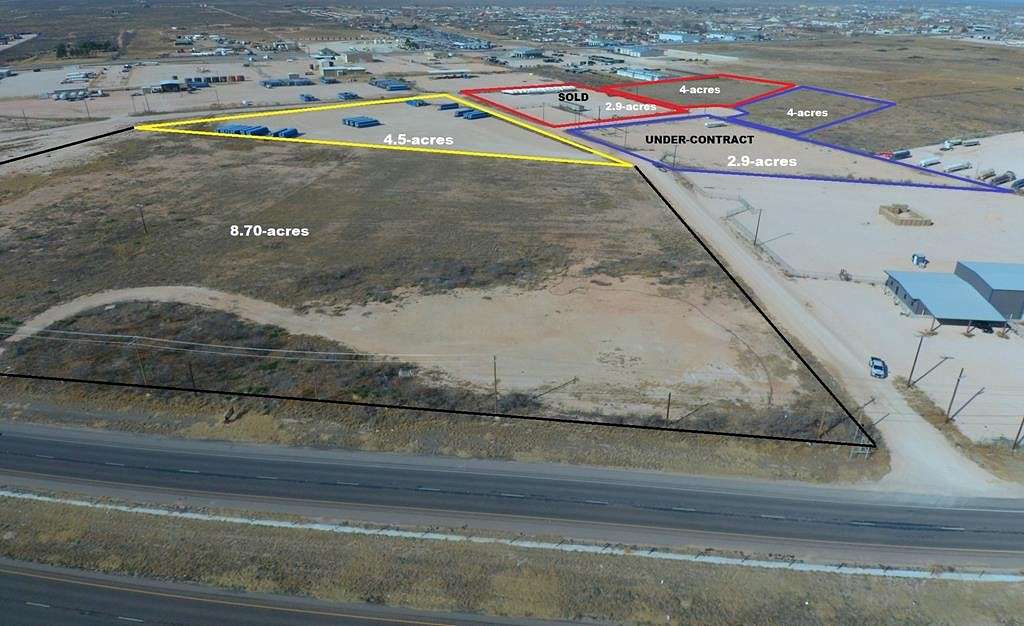 4.5 Acres of Land for Sale in Odessa, Texas