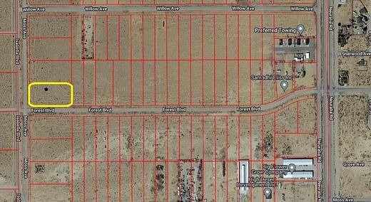 1.597 Acres of Commercial Land for Sale in California City, California