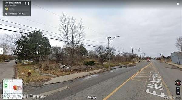 0.59 Acres of Commercial Land for Sale in Detroit, Michigan