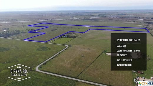104 Acres of Land for Sale in Sealy, Texas