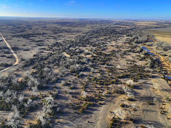 128 Acres of Recreational Land & Farm for Sale in Garfield, Kansas