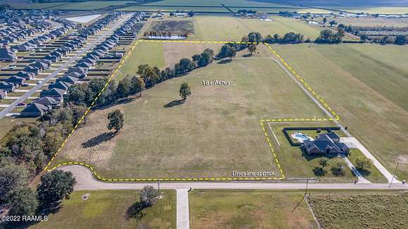 18.8 Acres of Land for Sale in Duson, Louisiana