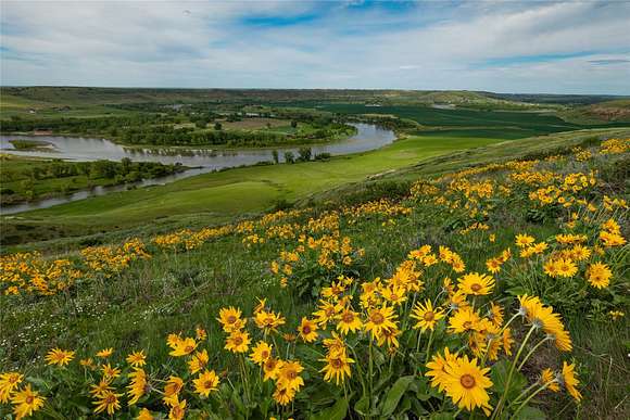 4,900 Acres of Land with Home for Sale in Great Falls, Montana