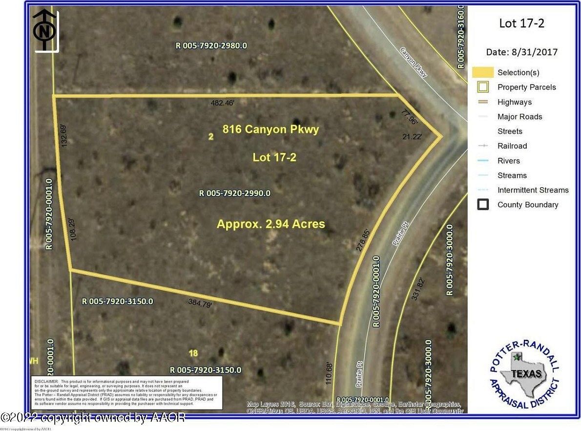 2.9 Acres of Residential Land for Sale in Amarillo, Texas