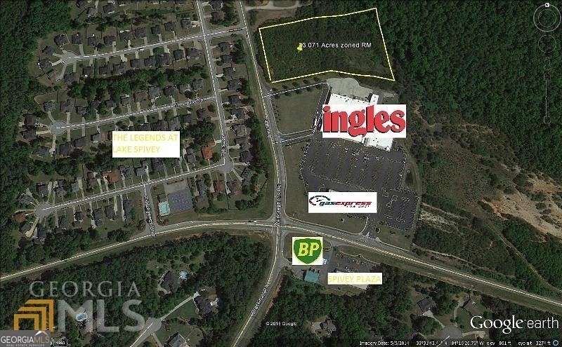 3.1 Acres of Commercial Land for Sale in Stockbridge, Georgia