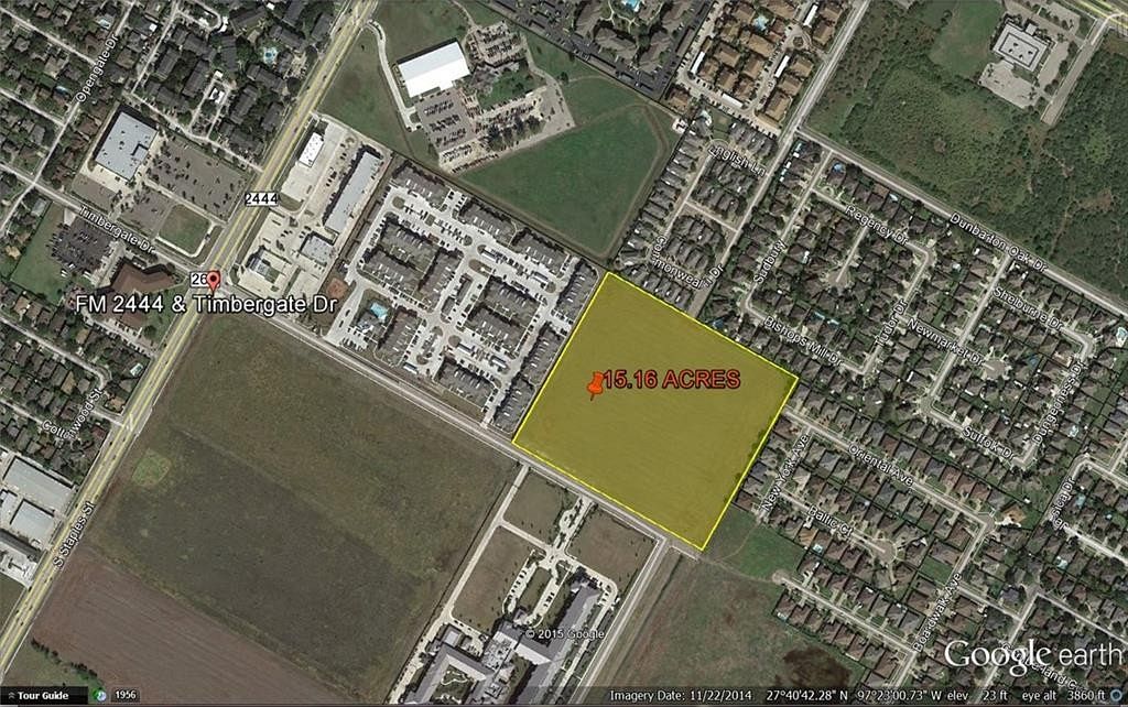 15.2 Acres of Commercial Land for Sale in Corpus Christi, Texas