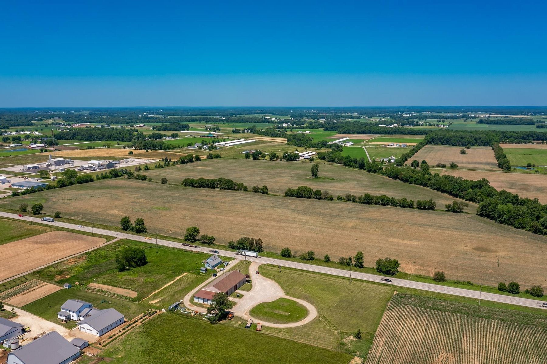 54 Acres of Agricultural Land for Sale in Lagrange, Indiana