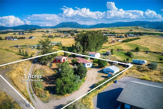 1.2 Acres of Residential Land with Home for Sale in Gallatin Gateway, Montana