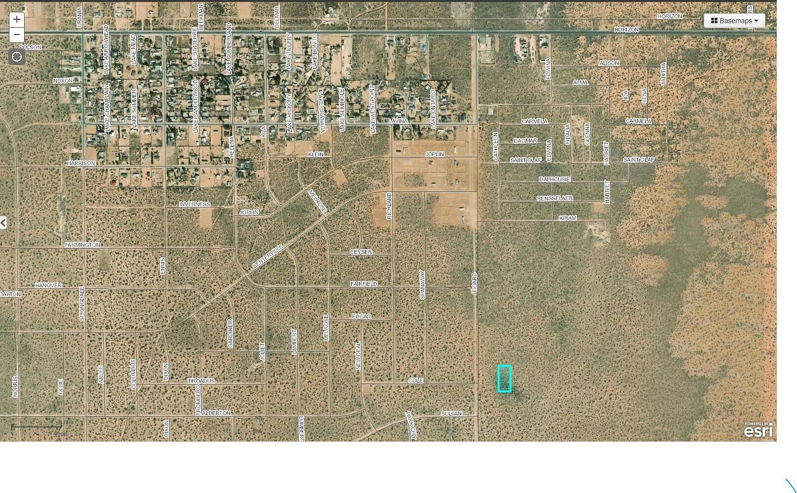 1.3 Acres of Commercial Land for Sale in Horizon City, Texas