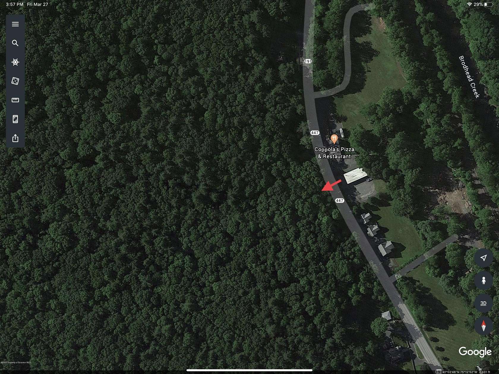 128 Acres of Recreational Land for Sale in East Stroudsburg, Pennsylvania